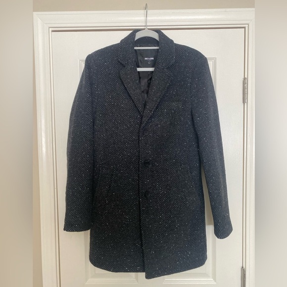 Only & Sons Faro Wool Coat - Picture 2 of 6